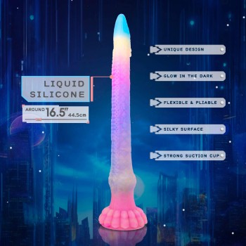 NMC Zone Series No. 419 TENTAEEL Silikon Monster Dildo 44 cm