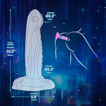 NMC Zone Series No. 419 BIG RC Silikon Monster Dildo 26 cm