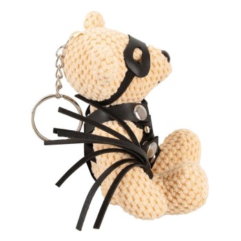 Bad Kitty SM-Teddy mit Harness, Augenmaske und Mini-Peitsche