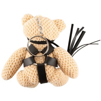 Bad Kitty SM-Teddy mit Harness, Augenmaske und Mini-Peitsche