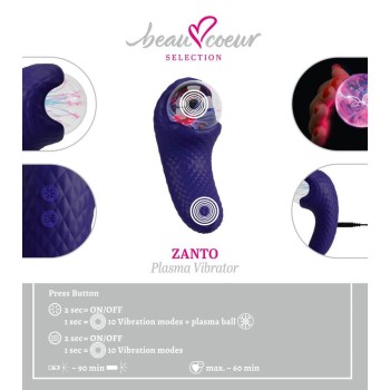 Beau Coeur ZANTO Plasma Vibrator