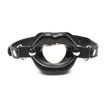 Master Series - Juicy Lips Open Mouth Gag - Schwarz
