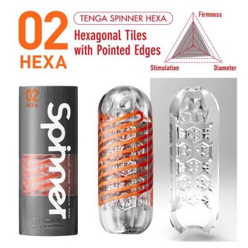 Tenga Masturbator Spinner Hexa