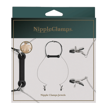 Virgite Nippelklemmen mit Beißknebel