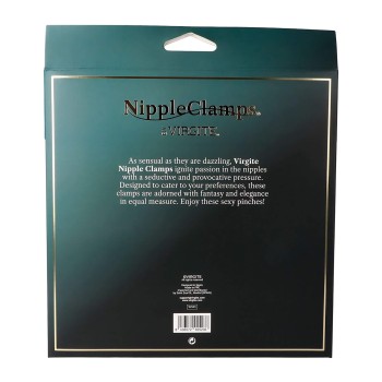 Virgite Nippelklemmen mit Ballknebel