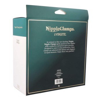 Virgite Nippelklemmen mit Ball Knebel