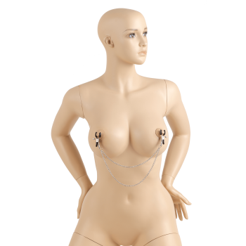 Virgite Nippelklemmen mit zwei Ketten