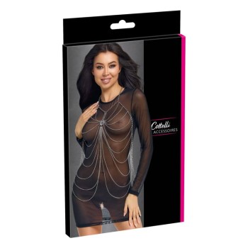 Cottelli Accessoires Körperkette mit üppigem Kettchenbesatz