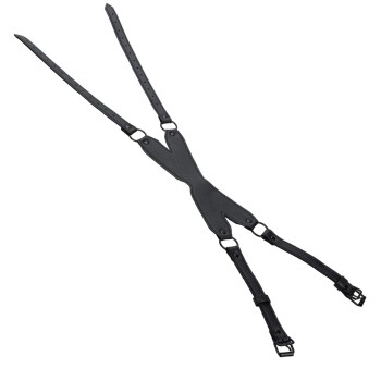 X-Mask BDSM Augenmaske - Blackout Leder-Look Augenbinde