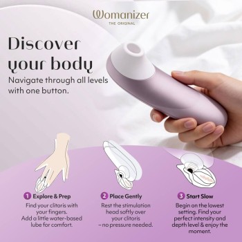 Womanizer Pulsator Pro Pleasure Air Technologie lila