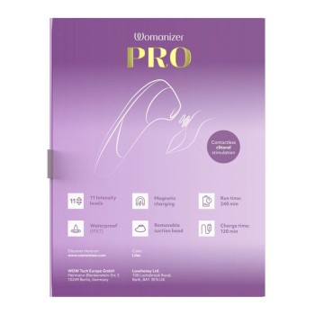 Womanizer Pulsator Pro Pleasure Air Technologie lila