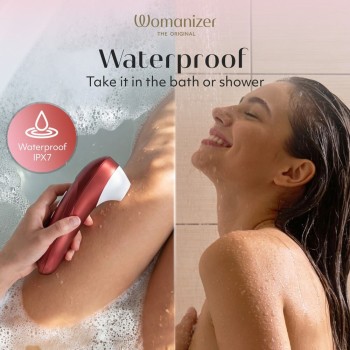 Womanizer Pulsator Pro Pleasure Air Technologie rot