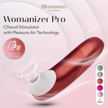 Womanizer Pulsator Pro Pleasure Air Technologie rot