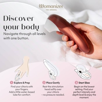 Womanizer Pulsator Pro Pleasure Air Technologie rot