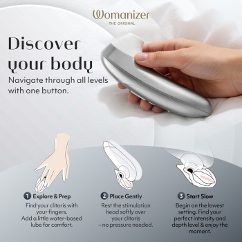 Womanizer Pulsator Pro Pleasure Air Technologie silber