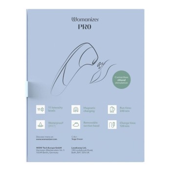 Womanizer Pulsator Pro Pleasure Air Technologie türkis