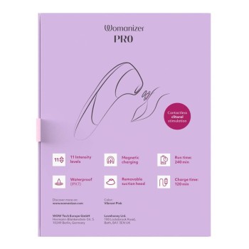 Womanizer Pulsator Pro Pleasure Air Technologie pink