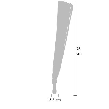 Hidden Desire - Echtleder Peitsche 75cm