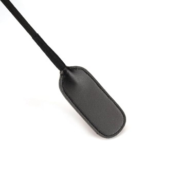 Liebe Seele - Black Bond Leather Riding Crop