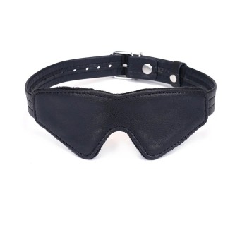 Liebe Seele - Black Bond Leather Blindfold