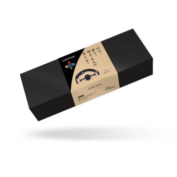 Liebe Seele - Black Bond Leather Ball Gag