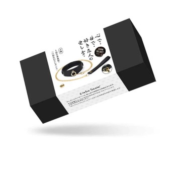 Liebe Seele - Dark Secret Curved Leder-Halsband