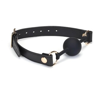 Liebe Seele - Dark Secret Leather Ball Gag