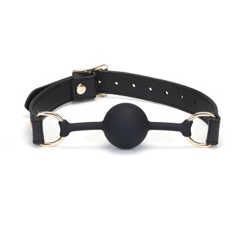Liebe Seele - Dark Secret Leather Ball Gag
