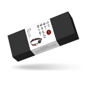 Liebe Seele - Wine Red Leather Ball Gag