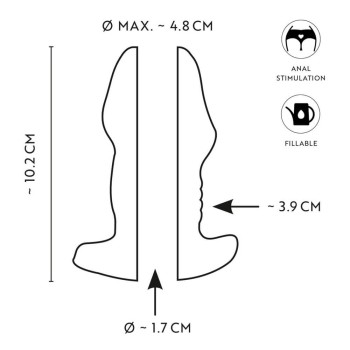 ANOS Butt Plug with Tunnel