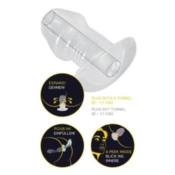 ANOS Butt Plug with Tunnel