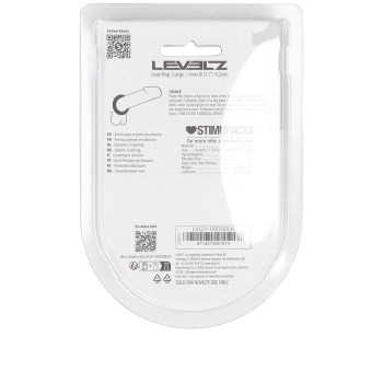 Levelz - Liquid Silicone Cockring Black L