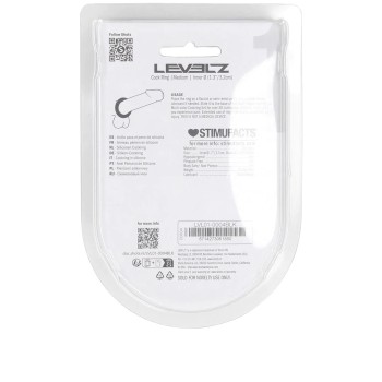 Levelz - Liquid Silicone Cockring Black
