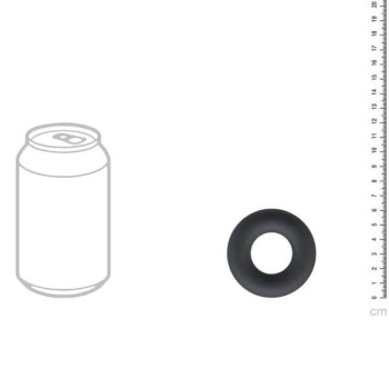 Levelz - Liquid Silicone Cockring Black