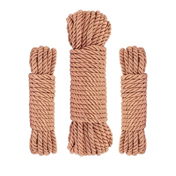 Rosy Gold - Nouveau Luxus Bondage Rope Set