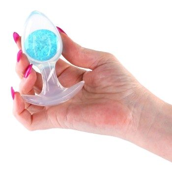 NS Novelties Cosmic Glams Plug medium blau