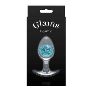 NS Novelties Cosmic Glams Plug medium blau