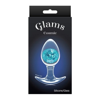 NS Novelties Cosmic Glams Plug medium blau