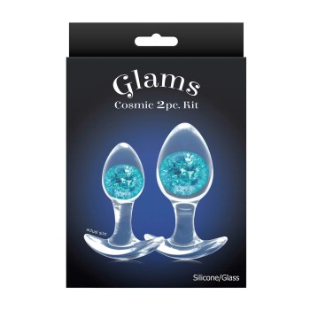 NS Novelties Cosmic Glams Plug Set blau