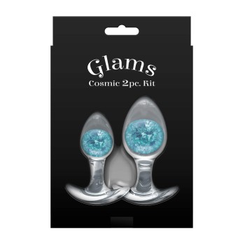 NS Novelties Cosmic Glams Plug Set blau