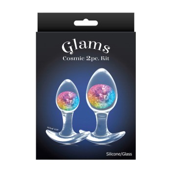 NS Novelties Cosmic Glams Plug Set bunt