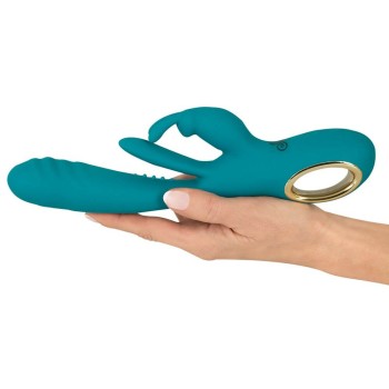 Sweet Smile Rabbit Vibrator with Thrust Function and G-Spot Stimulation