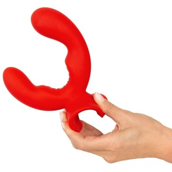 Sweet Smile Rabbit Dual Vibrator rot