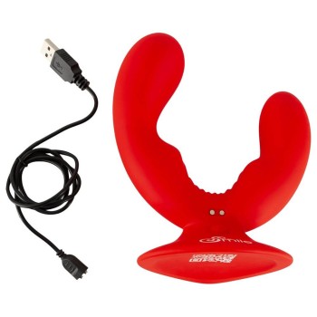 Sweet Smile Rabbit Dual Vibrator rot