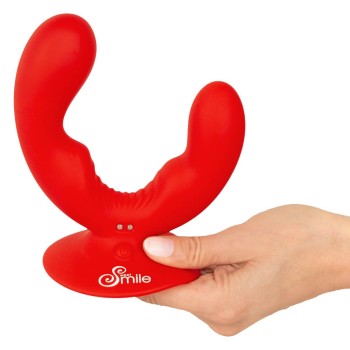 Sweet Smile Rabbit Dual Vibrator rot