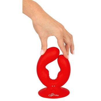 Sweet Smile Rabbit Dual Vibrator rot