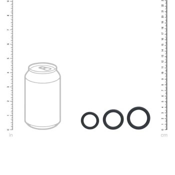 Levelz Silikon Cockring Set – 3er Penisringe XS/S/M