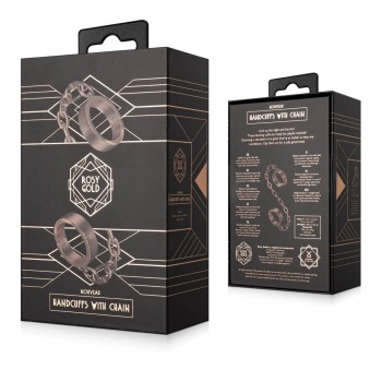 Rosy Gold - Nouveau Handschellen mit Kette