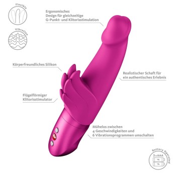 Fun Factory WICKED ANGEL Rabbitvibrator mit Reiz-Flügeln