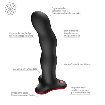 Fun Factory BOUNCER Dildo mit 3 schwingende Kugelgewichte